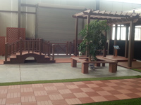 PE WPC椅子條/板條模具運用